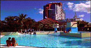 Hotel Meli&aacute; Santiago - Zwembad